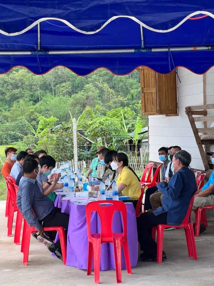 ภาพผู้ว่าฯ-ภาครัฐตรวจสวน