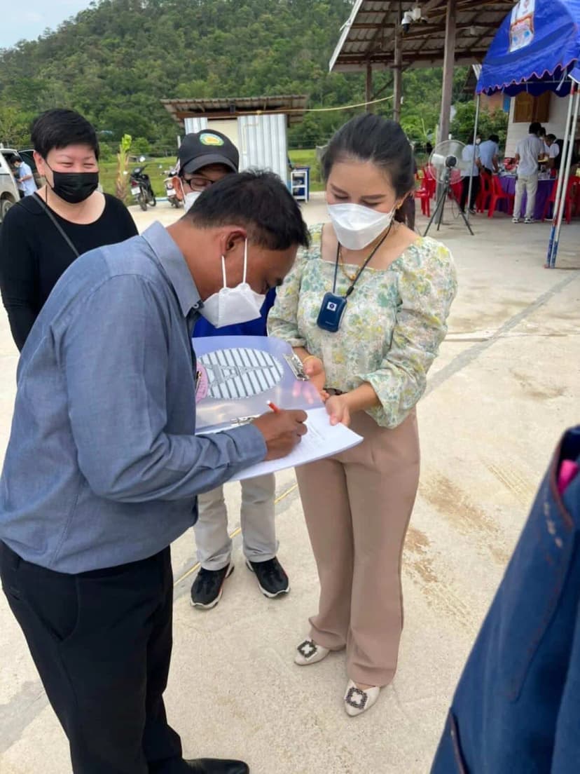 ภาพผู้ว่าฯ-ภาครัฐตรวจสวน