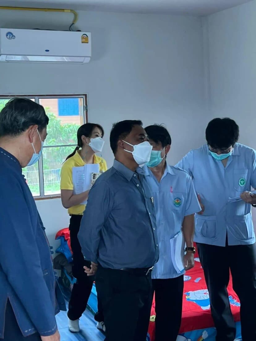 ภาพผู้ว่าฯ-ภาครัฐตรวจสวน